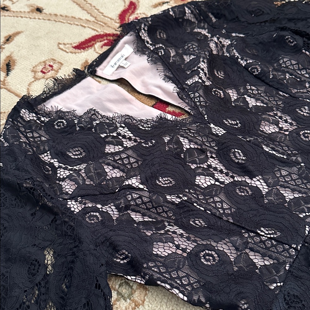 Francesca’s Lace Romper - Picture 4 of 9